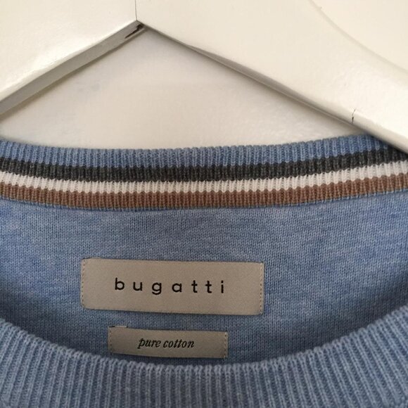 Bugatti XL Cotton Elbow Patch Long Sleeve - Picture 2 of 10